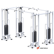 Двойной кроссовер на базе реабилитационного тренажера (стек 4х100 кг.)