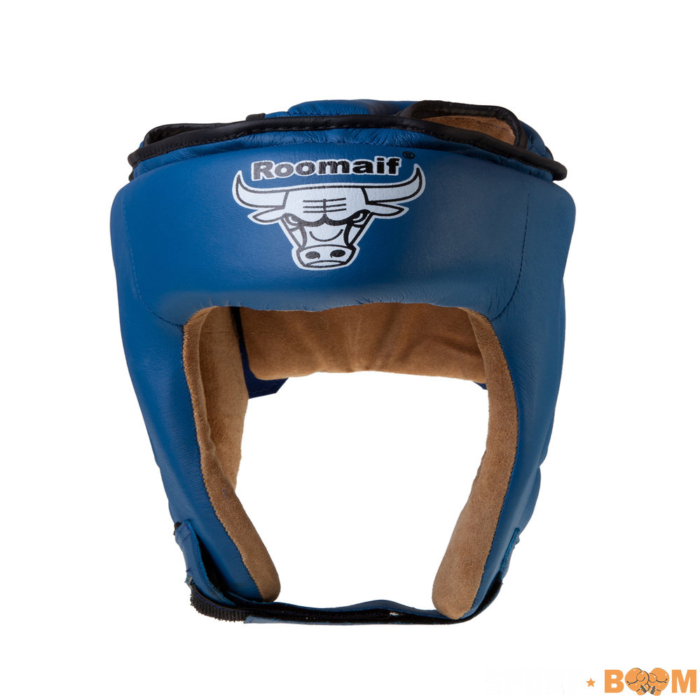 Шлем для бокса синий
