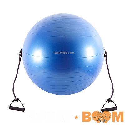 Мяч гимнастический с эспандером Body Form (34