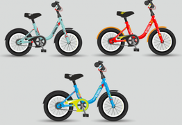 Велосипед детский WILLIS Soft 14" бирюзовый