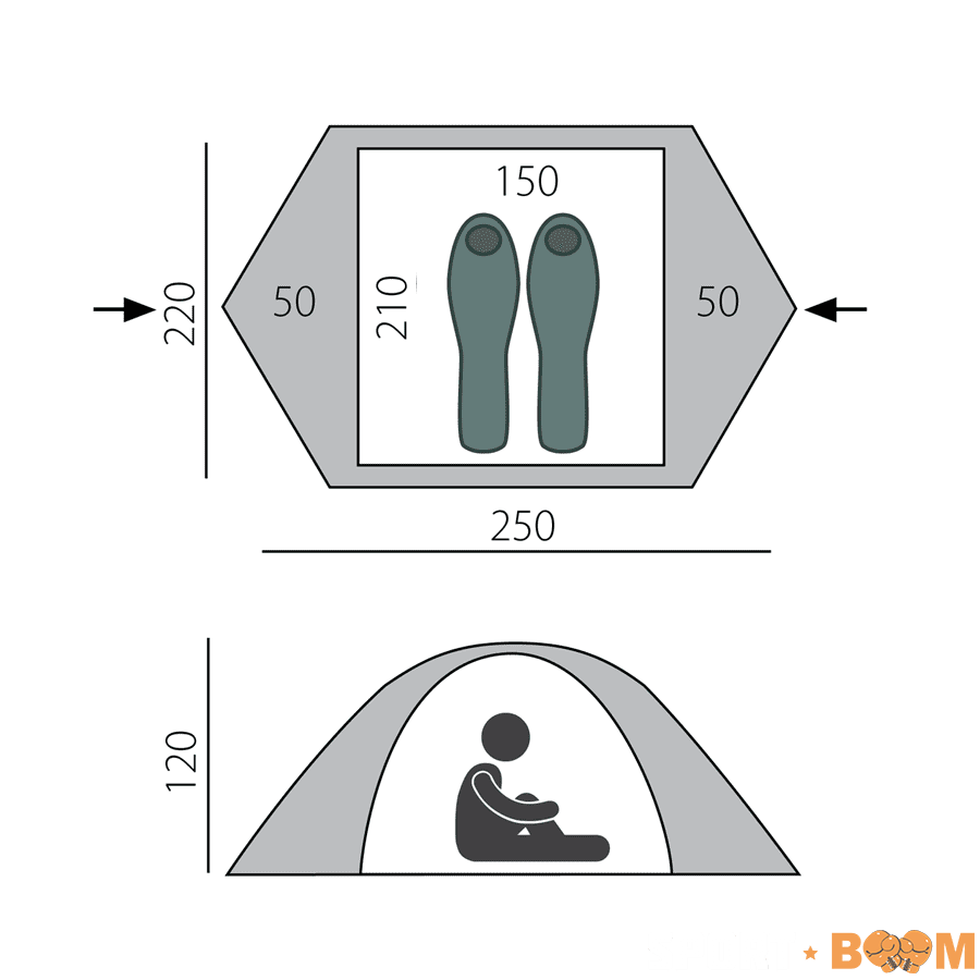 Палатка Ion 2+ BTrace