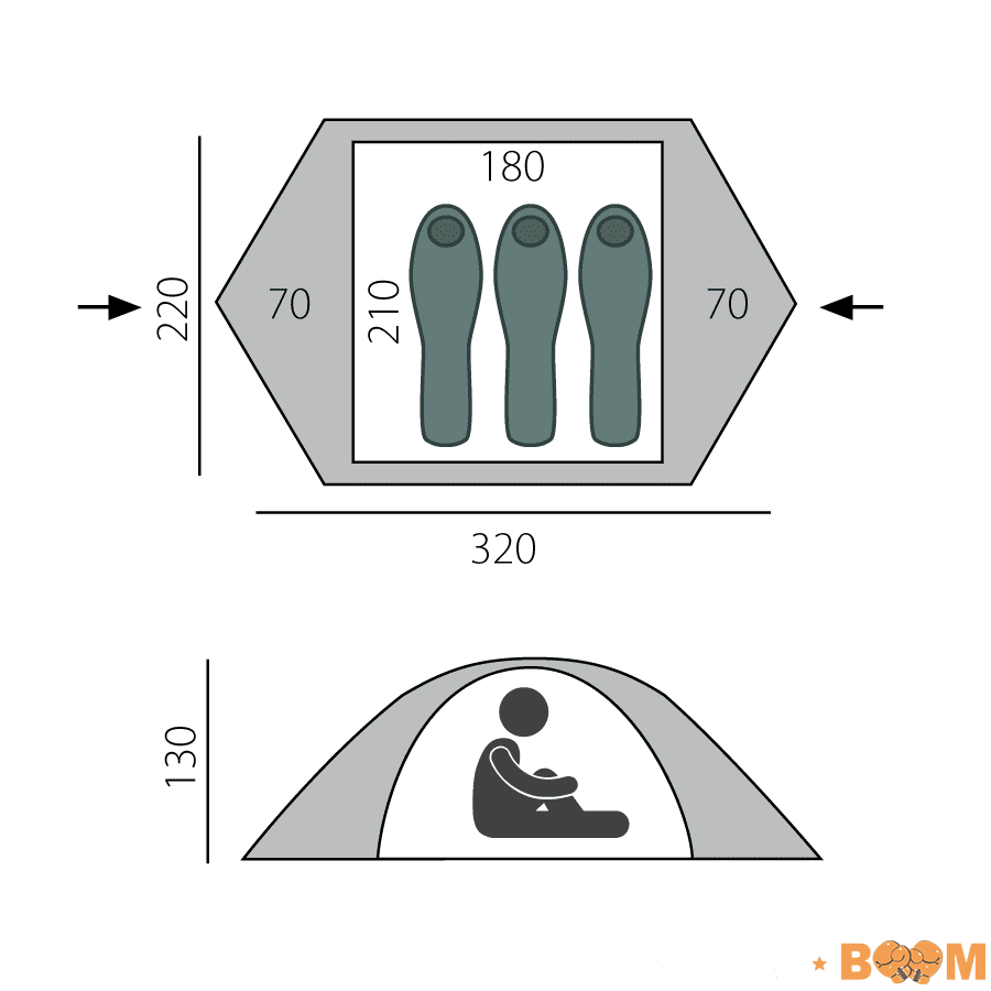 Палатка Point 3 BTrace