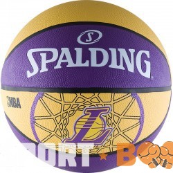 Мяч б/б Spalding NBA TEAM LOS ANGELES LAKERS р.7