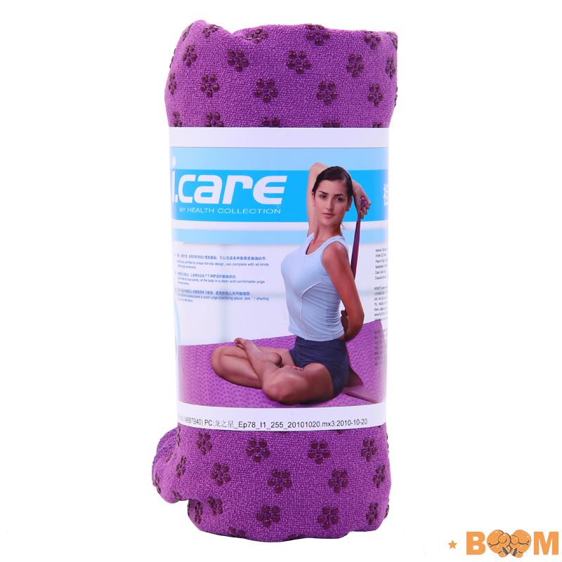 Коврик-полотенце для йоги и фитнеса 183*63 см. Mesuca I.Care