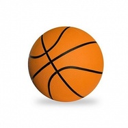 Мяч d-7,6 см. PU баскетбол