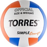Мяч в/б Torres SIMPLE ORANGE р.5