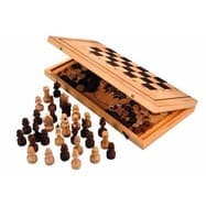 Набор 3 в 1 (шашки, шахматы, нарды) И3в1дР