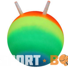 Мяч гимнастический попрыгун с рожками рисунок T07538 55 см.
