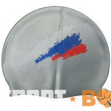 Шапочка для плавания с принтом РФ Флаг