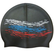 Шапочка для плавания с принтом Флаг РФ