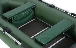 Комплект мягких накладок МЛ на сиденье лодки моторной с сумкой